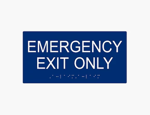 Emergency Exit Only 8×4
